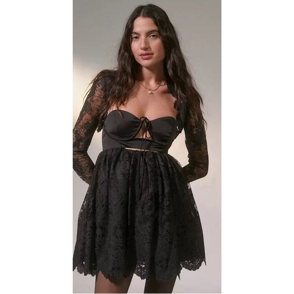 regina cut-out mini dress For Love & Lemons